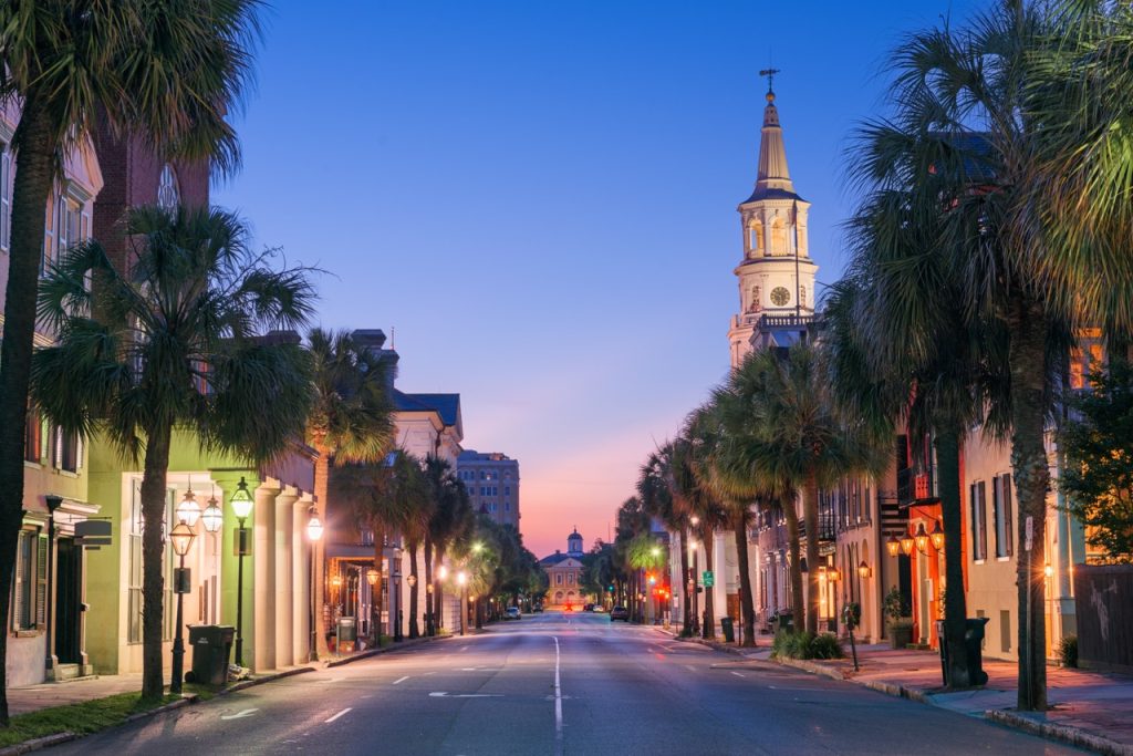 The best time to visit Charleston.